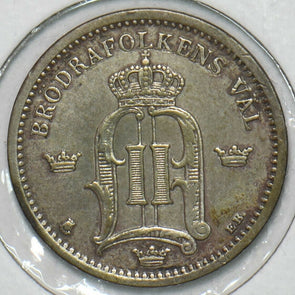 Sweden 1899 25 Ore 152750 combine shipping