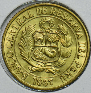 Peru 1967 25 Centavos 196562 combine shipping