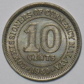 Malaya 1950 10 Cents 151674 combine shipping