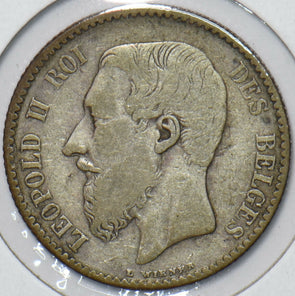 Belgium 1886 Franc 195364 combine shipping