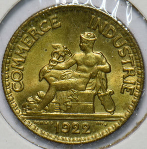 France 1922 50 Centimes 192089 combine shipping