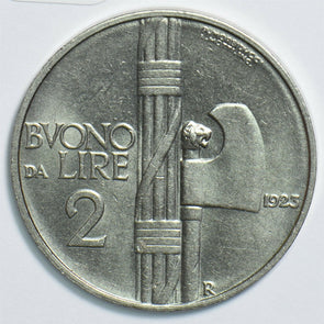 Italy 1923 2 Lire 198184 combine shipping