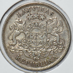 Latvia 1924 Lats 295522 combine shipping