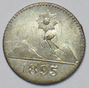 Guatemala 1895 1/4 Real 295294 combine shipping