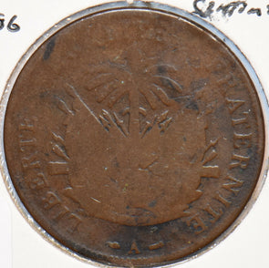 Haiti 1886 2 Centimes 151274 combine shipping