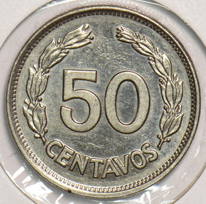 Ecuador 1963 50 Centavos 198960 combine shipping