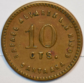 El Salvador 1920 10 Centavos Token 297433 combine shipping