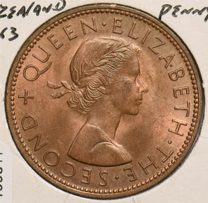 New Zealand 1963 Penny Tui bird 199011 combine shipping