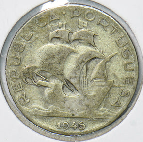 Portugal 1946 2 1/2 Escudos 901820 combine shipping