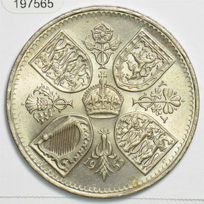 Great Britain 1955 5 Shillings Horse animal 197565 combine shipping