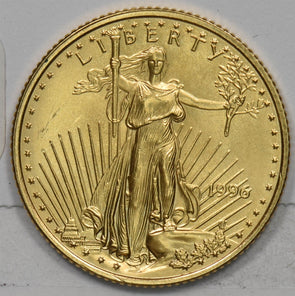 1996 $10 1/4oz Gold Eagle GEM Bu GL0309