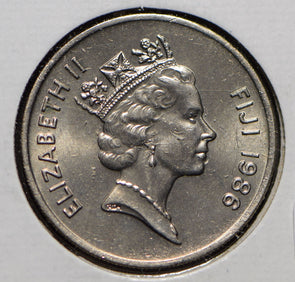 Fiji 1986 10 Cents  901755 combine shipping