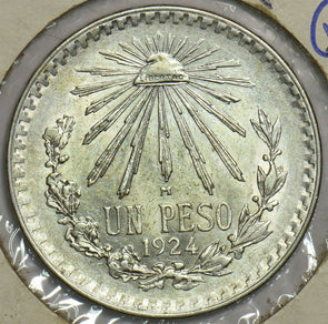Mexico 1924 Peso Eagle animal Snake 491361 combine shipping
