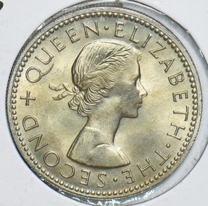 New Zealand 1963 Shilling 298663 combine shipping