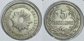 Uruguay 1936 5 Centesimos 241037 combine shipping