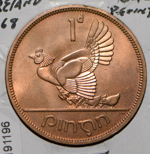 Ireland 1968 Penny Hen with Chicks animal  191196 combine shipping