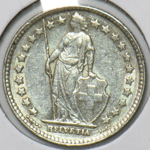 Switzerland 1952 1/2 Franc 151095 combine shipping