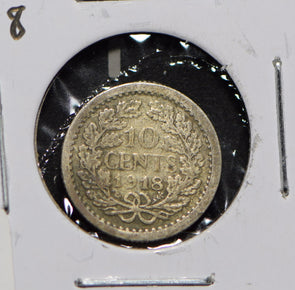 Netherlands 1918 10 Cents  900978 combine shipping