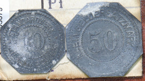 Germany 10/50 Pfennig Hannover 293079 combine shipping