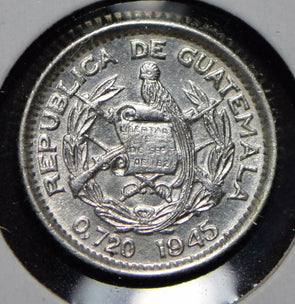 Guatemala 1945 5 Centavos Quetzal animal  291879 combine shipping