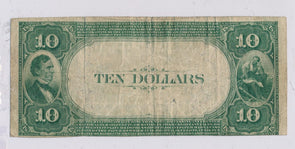 RC0244 1882 national currency Brazil $10 chart # 5267 Value back rare! combine