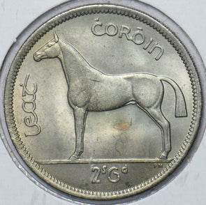 Ireland 1966 2 Shilling 6 Pence Horse animal BU 295941 combine shipping
