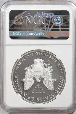 2021-W Silver Eagle T-1 Heraldic NGC PF70 Ultra Cameo Moy Signed NG1762