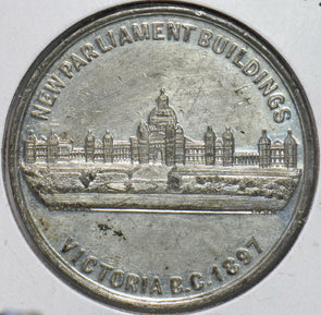 Canada 1997 New Parliment Buildings Token Ram animal Reindeer 293155 combine sh
