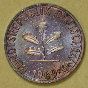 Germany 1969 Pfennig 191969 combine shipping