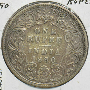 India British 1890 Rupee 0 240797 combine shipping