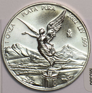 Mexico 2002 Medal 1 Oz Silver Coin Eagle with Snake M0386 combine shipping