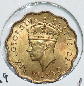 Cyprus 1949 Half Piastre BU KM 29 491527 combine shipping