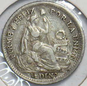 Peru 1916 1/2 Dinero 192693 combine shipping