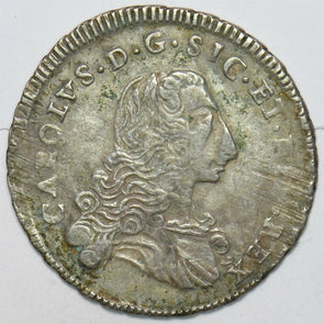 Italian States 1754 6 Tari Sicily I0532 combine shipping