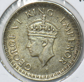 British India 1944 1/4 Rupee 295412 combine shipping