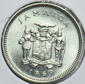 Jamaica 1969 5 Cents Crocodile animal 904657 combine shipping
