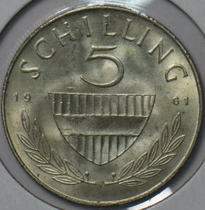 Austria 1961 5 Schilling Horse animal 193371 combine shipping