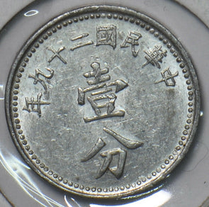 China 1940 Cent 296032 combine shipping