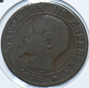France 1856 K 5 Centimes Eagle animal 900608 combine shipping