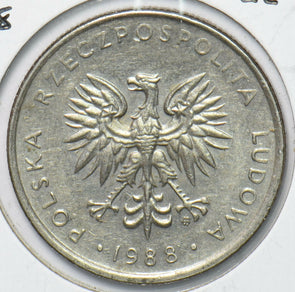 Poland 1988 10 Zlotych Imperial eagle animal  901910 combine shipping