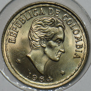 Colombia 1964 20 Centavos Eagle animal 196109 combine shipping