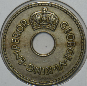 Fiji 1937 Penny 152322 combine shipping