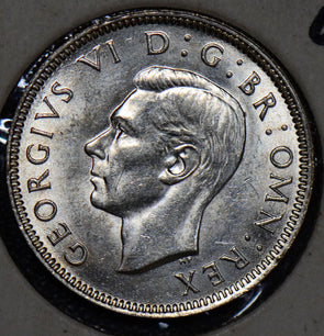 Great Britain 1943 Shilling UNC 190407 combine shipping