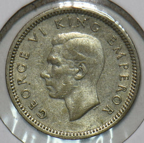 New Zealand 1939 3 Pence 152373 combine shipping
