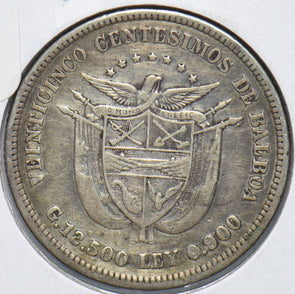 Panama 1904 25 Centesimos Eagle animal 490252 combine shipping