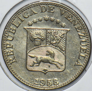 Venezuela 1958 12 1/2 Centimos Horse animal 296545 combine shipping