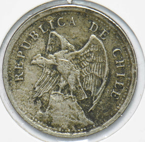 Chile 1923 20 Centavos Vulture animal 192008 combine shipping