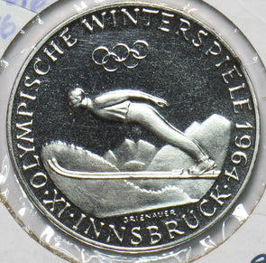 Austria 1964 Silver 50 Schilling proof 292792 combine shipping