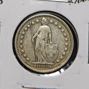 Switzerland 1920 1/2 Franc  900694 combine shipping
