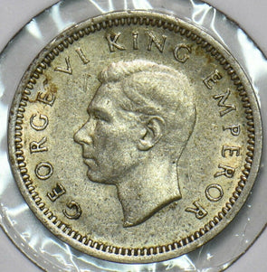 New Zealand 1941 3 Pence 297579 combine shipping